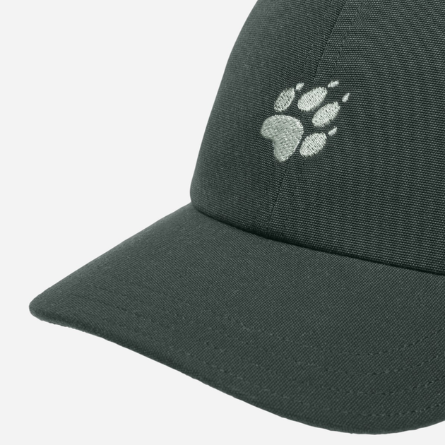 Детская бейсболка Jack Wolfskin Baseball Cap K A65776_E0271 54-57 Зеленая (4064886715799) - изображение 3
