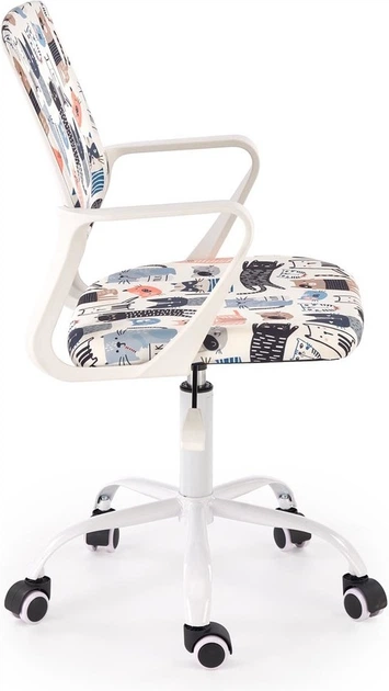 Fotel dziecięcy do biurka Halmar ORIS Wielokolorowy (5905248134805) - obraz 6