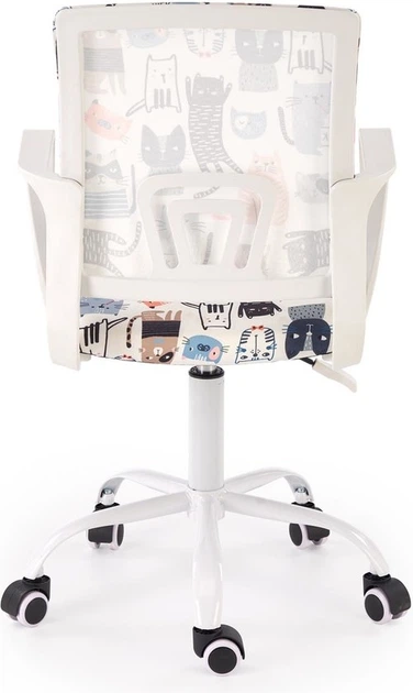 Fotel dziecięcy do biurka Halmar ORIS Wielokolorowy (5905248134805) - obraz 7