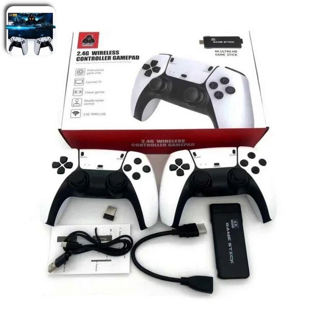 Игровая консоль приставка с двумя джойстиками 2.4G Wireless Controllers Gamepad 4K M8PRO - Фото 2 Игровая консоль приставка с двумя джойстиками 2.4G Wireless Controllers Gamepad 4K M8PRO - изображение 2