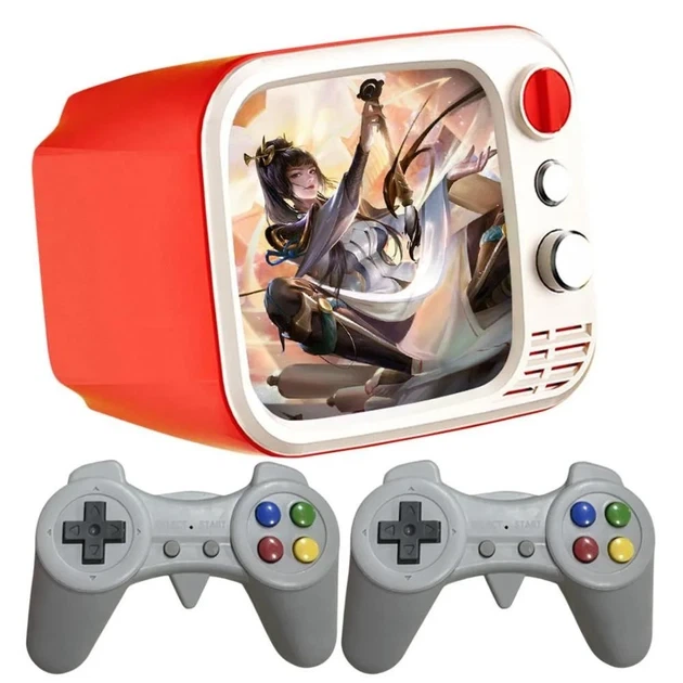 Консоль игровая с экраном и 2 джойстиками 740 игр H7 Mini TV - Фото 1 Консоль игровая с экраном и 2 джойстиками 740 игр H7 Mini TV - изображение 1