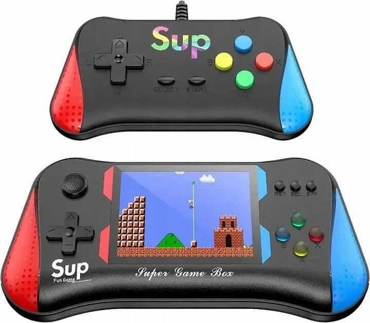 Портативная игровая приставка SUP X7M + джойстик / 500 игр / 8 бит / AV выход - Фото 2 Портативная игровая приставка SUP X7M + джойстик / 500 игр / 8 бит / AV выход - изображение 2