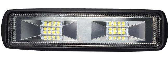 Светодиодная LED-балка 48W (12-24V) - Дополнительный свет для авто и мотоциклов. Пластиковая версия - изображение 5