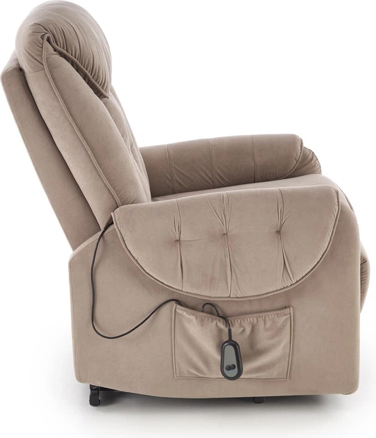 Fotel wypoczynkowy Halmar HORTON Beżowy (5905248135185) - obraz 5