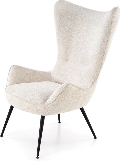 Крісло для відпочинку Halmar JUKON Кремове (5905248135055) - зображення 6