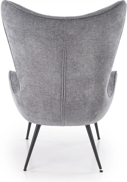 Крісло для відпочинку Halmar JUKON Сіре (5905248135048) - зображення 7