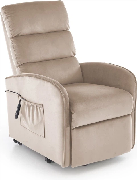 Fotel wypoczynkowy Halmar MARONI Beżowy (5905248135208) - obraz 3