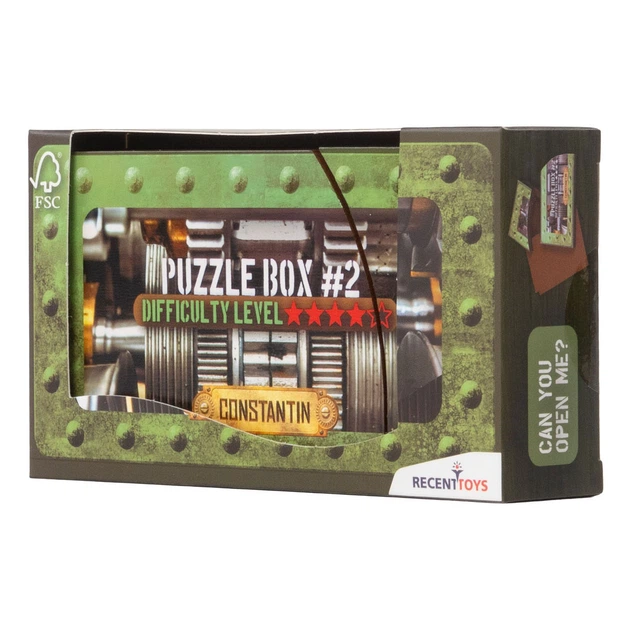Łamigłówka Recent Toys Constantin Puzzle Box 2 (C5101) (8717278851013) - obraz 2