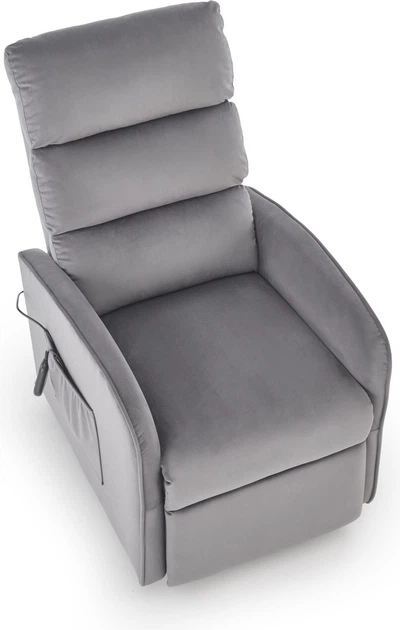 Fotel wypoczynkowy Halmar MARONI Popielaty (5905248135192) - obraz 2