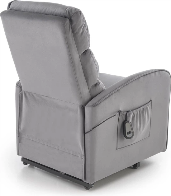 Fotel wypoczynkowy Halmar MARONI Popielaty (5905248135192) - obraz 7