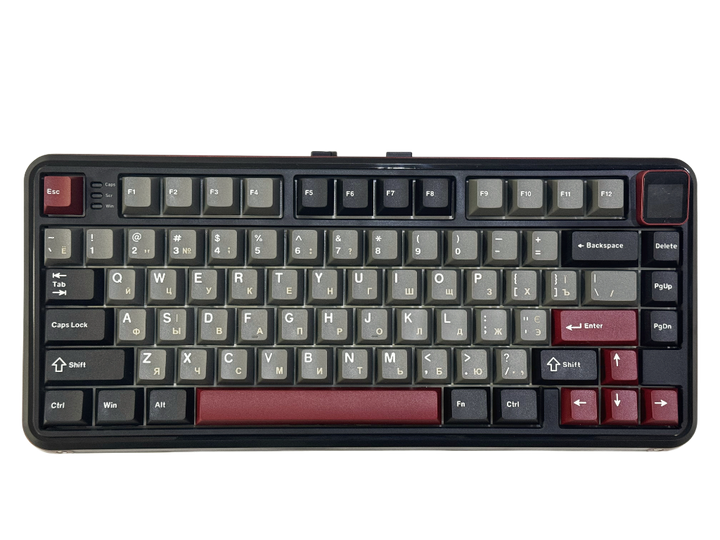 Клавіатура бездротова MechLands Vibe 75 V2 ENG/UKR Black - зображення 2