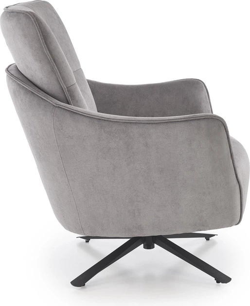 Крісло для відпочинку Halmar SCAMPI Сіре (5905248135550) - зображення 3