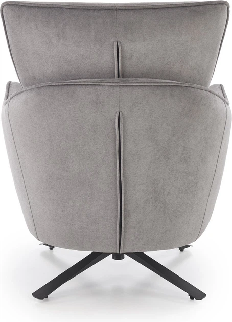 Крісло для відпочинку Halmar SCAMPI Сіре (5905248135550) - зображення 5