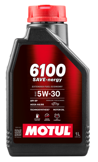 Олива Motul 6100 Save-Nergy SAE 5W30 1Л - Фото 1 Олива Motul 6100 Save-Nergy SAE 5W30 1Л - зображення 1