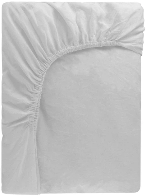 Prześcieradło Homla Lauko szare 140x200 cm (5902869985519) - obraz 2