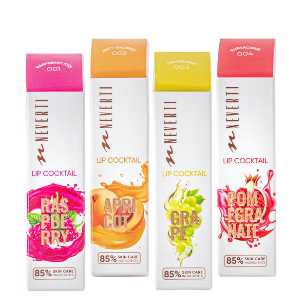 Олія для губ зволожувальна Neverti Lip Cocktail з вітаміном Е, 7 мл, 002 Apricot (NP805) - зображення 3