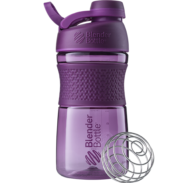 Спортивна пляшка BlenderBottle SportMixer Twist 20oz/590ml Plum - Фото 1 Спортивна пляшка BlenderBottle SportMixer Twist 20oz/590ml Plum - зображення 1