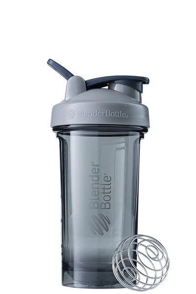Спортивная бутылка-шейкер BlenderBottle Pro24 Tritan 710 ml Grey - Фото 1 Спортивная бутылка-шейкер BlenderBottle Pro24 Tritan 710 ml Grey - изображение 1