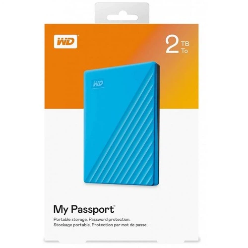 Внешний жесткий диск 2.5" 2TB My Passport Portable WD (WDBYVG0020BBL-WESN) WD WDBYVG0020BBL-WESN 928850 - изображение 6