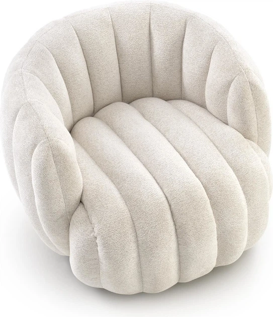 Fotel wypoczynkowy Halmar FRASER Kremowy (5905248135031) - obraz 2