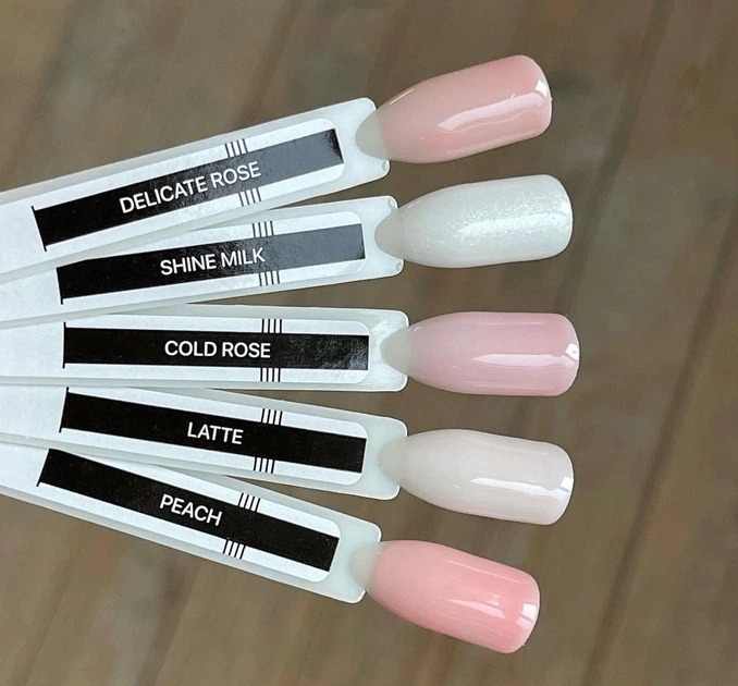 Камуфлююче базове покриття Lint base gel Kodi Professional, 7 ml (Палітра) - зображення 2