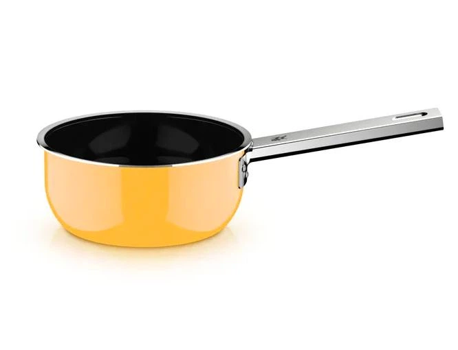 Набор кастрюль WMF Fusiontec Mineral Pro Mango Yellow 4 предмета 3201114070 - изображение 6