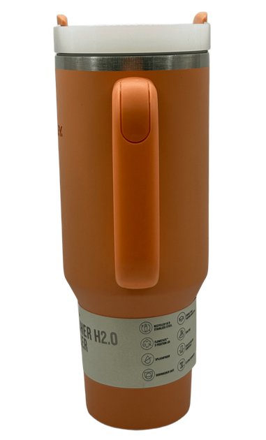 Термос термочашка Stanley Quencher H2.0 Tumbler Orange 1,18 л з нержавіючої сталі KT7001921 - зображення 4