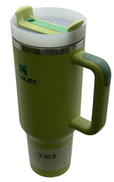 Термос термочашка Stanley Quencher H2.0 Tumbler з нержавіючої сталі Green 1,18 л KT7001960 - зображення 6
