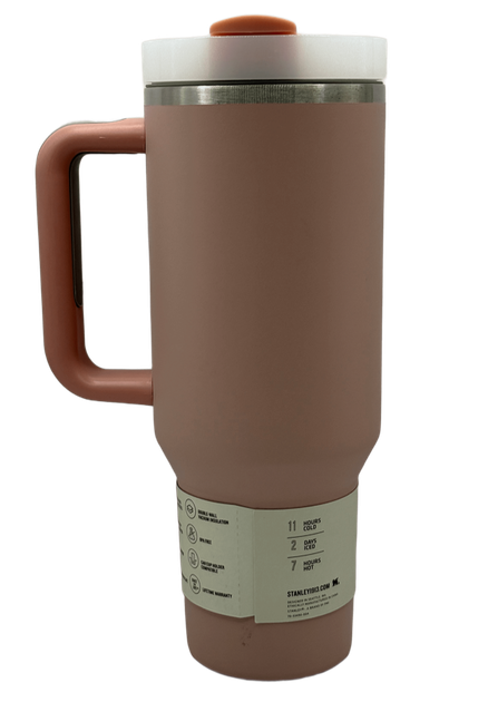 Термос термокружка Stanley Quencher H2.0 Tumbler из нержавеющей стали Brown 1,18 л KT7001916 - Фото 4 Термос термокружка Stanley Quencher H2.0 Tumbler из нержавеющей стали Brown 1,18 л KT7001916 - изображение 4