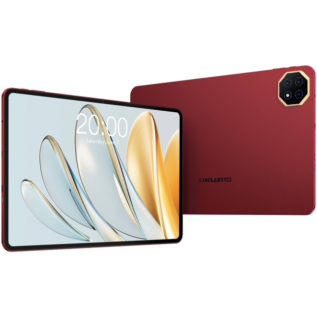 Планшет Teclast T60AI 6/128Gb Android 15 Wi-Fi 6 Cherry Red с экраном 2K и мощным процессором - изображение 4