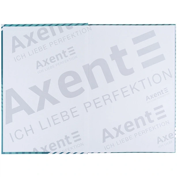 Зошит офісний Axent Lines А496арк.клітинка тверда палітурка зелена (8422-582-A) - изображение 3