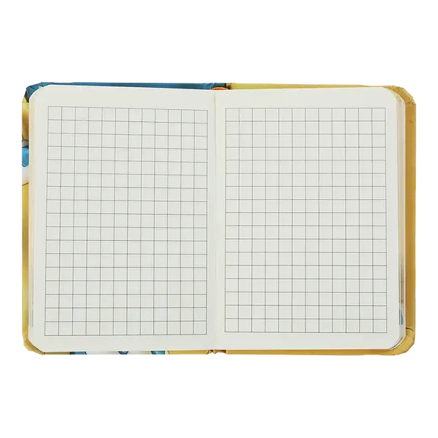 Тетрадь офісна Buromax Gradeient А7 80 арк. клітинка тверда палітурка синя (BM.257104-02) - зображення 3