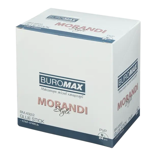 Клей-олівець Buromax MORANDI STYLE 6г PVP (BM.4922) - Фото 13 Клей-олівець Buromax MORANDI STYLE 6г PVP (BM.4922) - изображение 13
