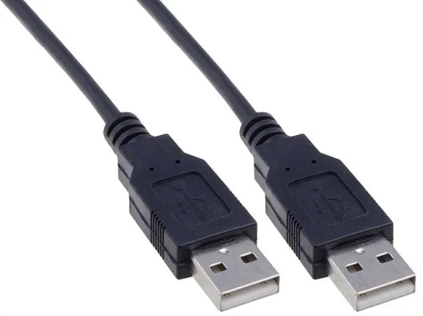 Дата кабель USB 2.0 AM/AM 1.0m Digitus (AK-300100-010-S) - Фото 1 Дата кабель USB 2.0 AM/AM 1.0m Digitus (AK-300100-010-S) - изображение 1