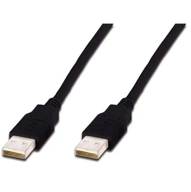 Дата кабель USB 2.0 AM/AM 1.0m Digitus (AK-300100-010-S) - Фото 2 Дата кабель USB 2.0 AM/AM 1.0m Digitus (AK-300100-010-S) - изображение 2