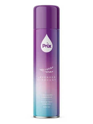 Освіжувач повітря PRIX Lavender symphony 500 мл (PRI49550) - Фото 1 Освіжувач повітря PRIX Lavender symphony 500 мл (PRI49550) - изображение 1