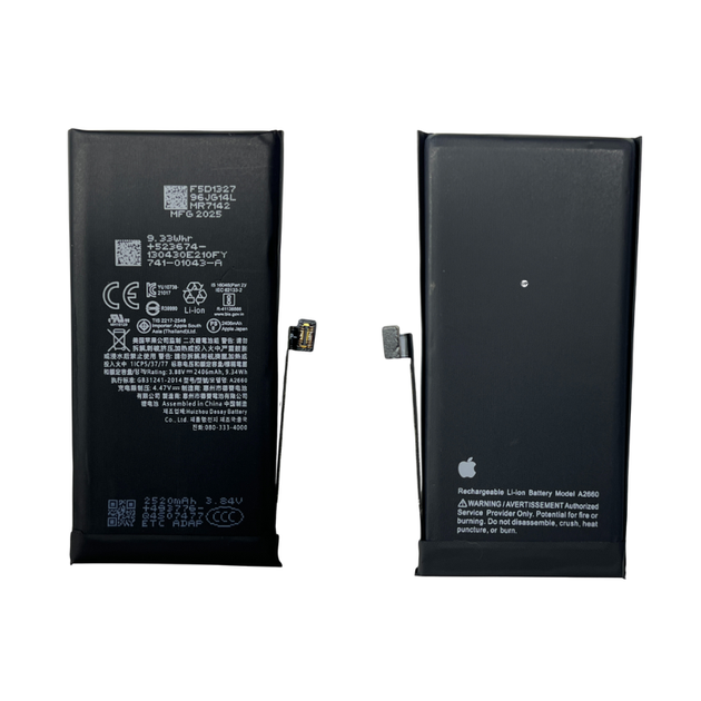Усиленный аккумулятор iPhone 13 mini батарея с оригинальным контроллером - Фото 1 Усиленный аккумулятор iPhone 13 mini батарея с оригинальным контроллером - изображение 1