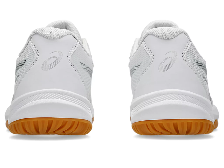 Кросівки волейбольні жіночі Asics Upcourt 6 White/Pure Silver 1072A107-100 (Розмір EU 39 / CM 24.5) - изображение 4