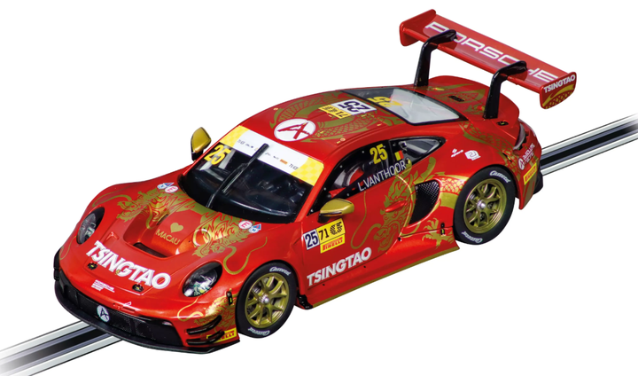 Auto Carrera Digital 132 Porsche 911 GT3 R Absolute Racing nr 25 GP Makau 2024 (4007486320659) - obraz 2