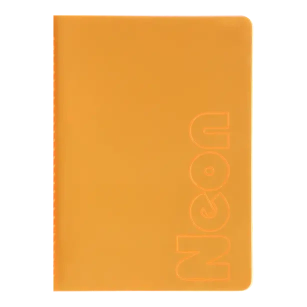 Тетрадь офісна Buromax NEON А5 80 арк. клітинка тверда палітурка помаранчева (BM.24822180-11) - Фото 1 Тетрадь офісна Buromax NEON А5 80 арк. клітинка тверда палітурка помаранчева (BM.24822180-11) - зображення 1