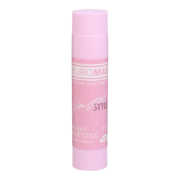 Клей-олівець Buromax PASTEL 10 г PVP (BM.4921) - Фото 9 Клей-олівець Buromax PASTEL 10 г PVP (BM.4921) - изображение 9