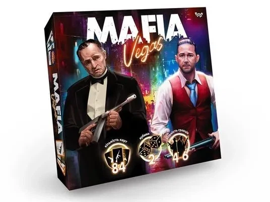 Гра розважальна "MAFIA Vegas" (MAF-02-01U) - Фото 1 Гра розважальна "MAFIA Vegas" (MAF-02-01U) - зображення 1