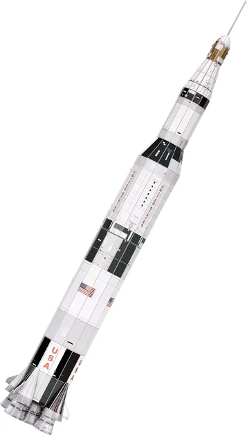 Пазл 3D Revell Apollo 11 Saturn V 136 деталей (4009803002507) - зображення 2