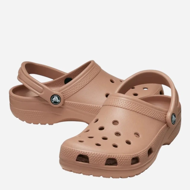 Чоловічі крокси Crocs Classic 10001-2CC 45-46 (M11) Темно-бежеві (196265389278) - зображення 4