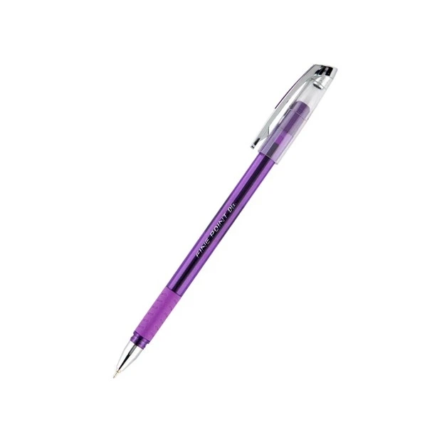 Ручка кулькова Unimax Fine Point Dlx. чорнило фіолетове 0.7 мм пластик (UX-111-11) - Фото 1 Ручка кулькова Unimax Fine Point Dlx. чорнило фіолетове 0.7 мм пластик (UX-111-11) - зображення 1
