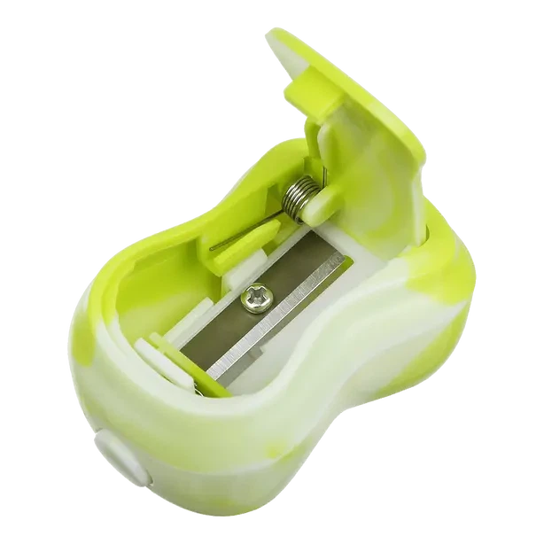 Чинка Buromax MARBLE 1 отв. пластиковий корпус з контейнером (BM.4760) - Фото 2 Чинка Buromax MARBLE 1 отв. пластиковий корпус з контейнером (BM.4760) - изображение 2