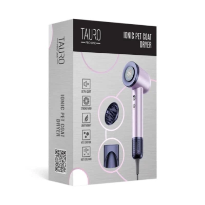 Фен для животных Tauro Pro Line с технологией генерации отрицательных ионов с вилкой ЕС темно-фиолетовый (TPL70275) - изображение 2