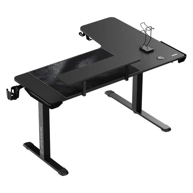 Офісний стіл Ultradesk Winger 155cm Black - изображение 5