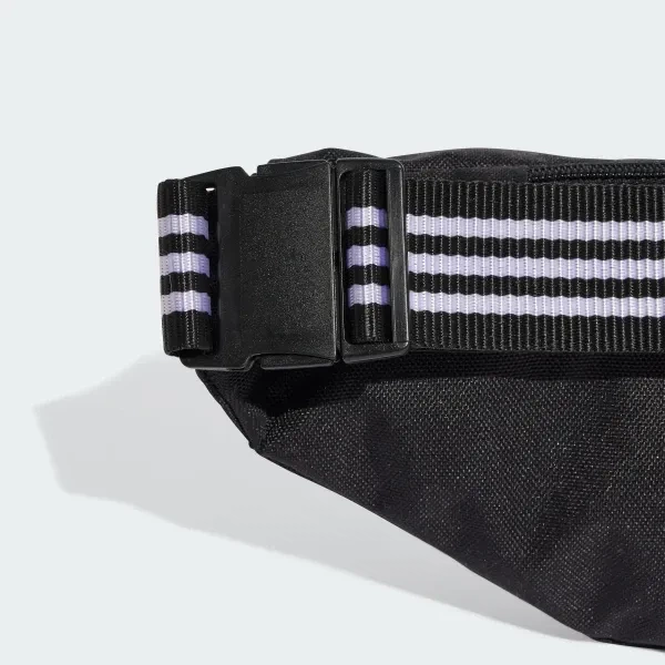 Спортивная сумка на пояс бананка Adidas Adicolor Waistbag JX0223 Черная (4068808787420) - Фото 6 Спортивная сумка на пояс бананка Adidas Adicolor Waistbag JX0223 Черная (4068808787420) - изображение 6