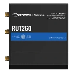 Промышленный сотовый маршрутизатор Teltonika RUT260 c 4G LTE, Wi-Fi - Фото 1 Промышленный сотовый маршрутизатор Teltonika RUT260 c 4G LTE, Wi-Fi - изображение 1
